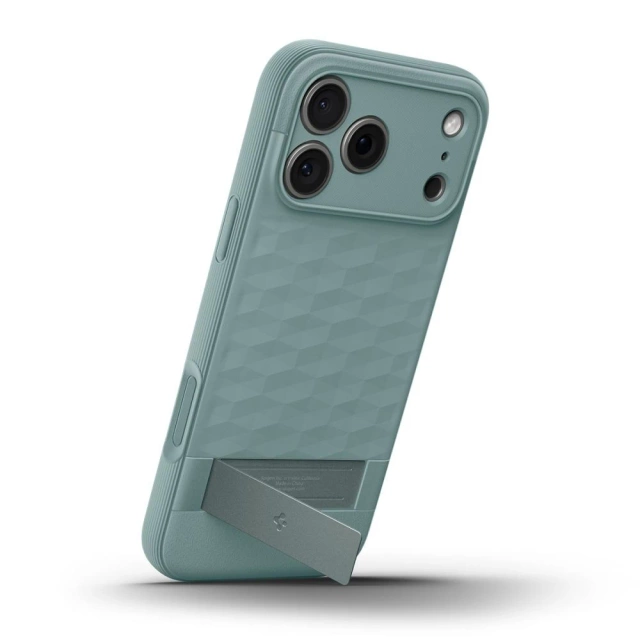 Etui Ochronne do iPhone 17 Pro Max Spigen Parallax ”S” MagSafe Sage Green