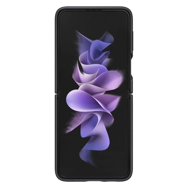 Samsung Lederhülle Handyhülle für Galaxy Z Flip 3 grün (EF-VF711LGEGWW)