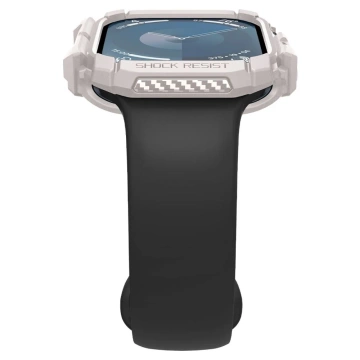 POUZDRO PRO APPLE WATCH 10 (46MM) BÉŽOVÉ DUNE BÉŽOVÉ SPIGEN RUGGED ARMOR PRO