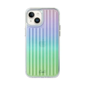 Etui na telefon UNIQ Coehl Linear do Apple iPhone 14 6,1" opalowy/iridescent