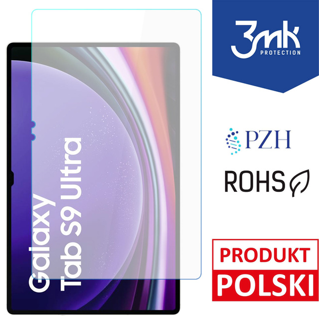 Szkło hybrydowe 3mk do Samsung Galaxy Tab S9 Ultra 14.6" X910 / X916 - FlexibleGlass™