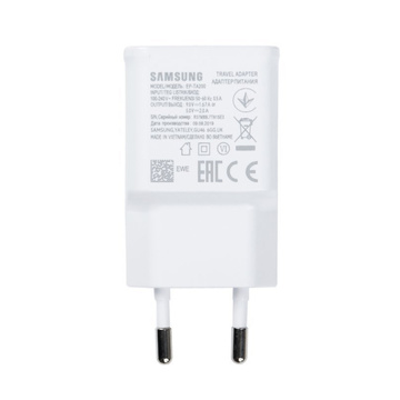 Оригінальний настінний зарядний пристрій Samsung EP-TA200EWE 2A White