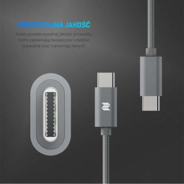 ROCK SPACE C2 USB-C Typ C Nylonkabel 2m 1.5A