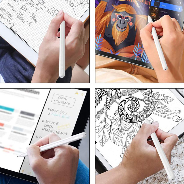 Presné dotykové pero Digitálne dotykové pero pre Apple iPad Air / Pro 2Gen biele