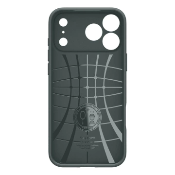 Etui do iPhone 17 Pro Spigen Liquid Air Ochronne Abyss Green