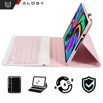 Puzdro na klávesnicu pre Samsung Galaxy Tab A9 Plus 2023 11" (X210/X215/X216) magnetická Bluetooth klávesnica Alogy Black