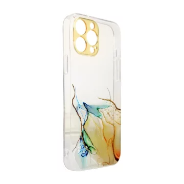 Чохол Marble для iPhone 12 Pro Gel Cover Orange Marble