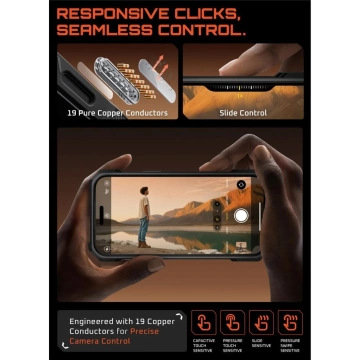 Etui Supcase UB Grip Mag MagSafe do iPhone 17 Pro Max, Guldan