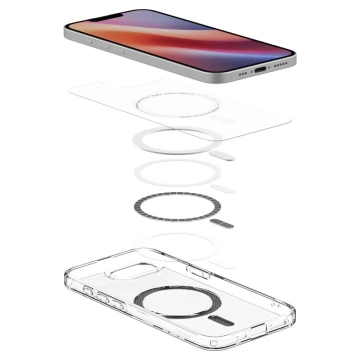 Чохол для iPhone 16e Spigen Ultra Hybrid MagSafe Carbon Fiber