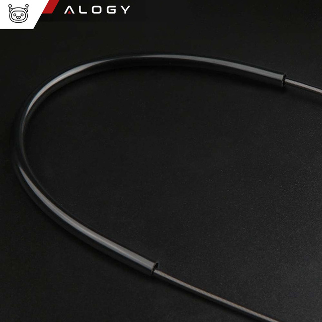 Nastaviteľné boxerské lano Crossfit Fitness Alogy Sport s vymeniteľnými článkami 300cm pohodlné ložiská Black