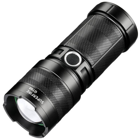 Flashlight Superfire GT60, 2600lm, USB-C