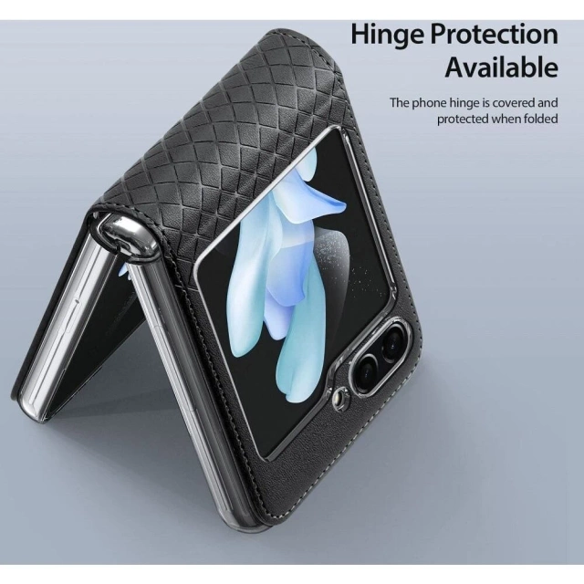 Etui Dux Ducis futerał Bril do Samsung Galaxy Z Flip 5 5G Czarny