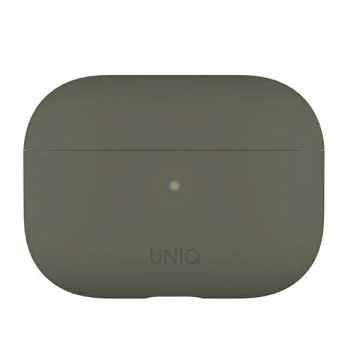 Protective case for UNIQ earphones case Lino for Apple AirPods Pro Silicone grey/grey moss
