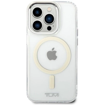Tumi Transparentný MagSafe pevný obal pre iPhone 14 Pro priehľadný/číry