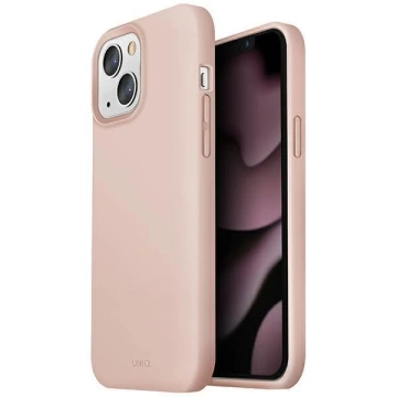 UNIQ pouzdro Lino iPhone 13 6.1" růžová / tvářenka růžová