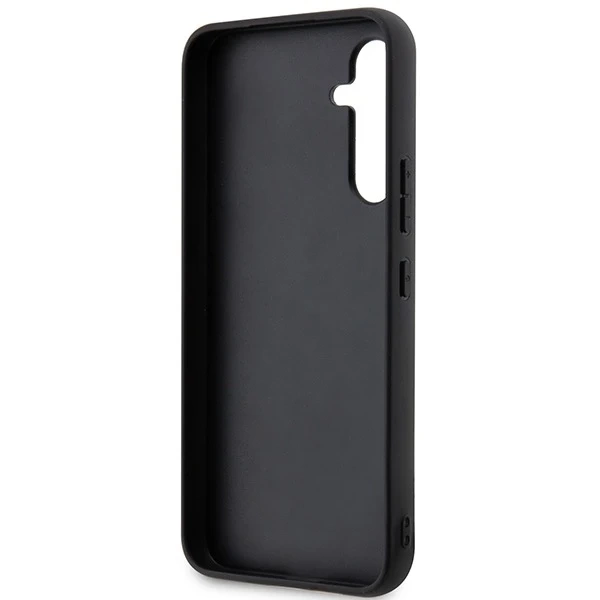 Pevné puzdro Etui Guess GUHCSA54G4GFGR do Galaxy A54 5G A546 4G kovové zlaté logo