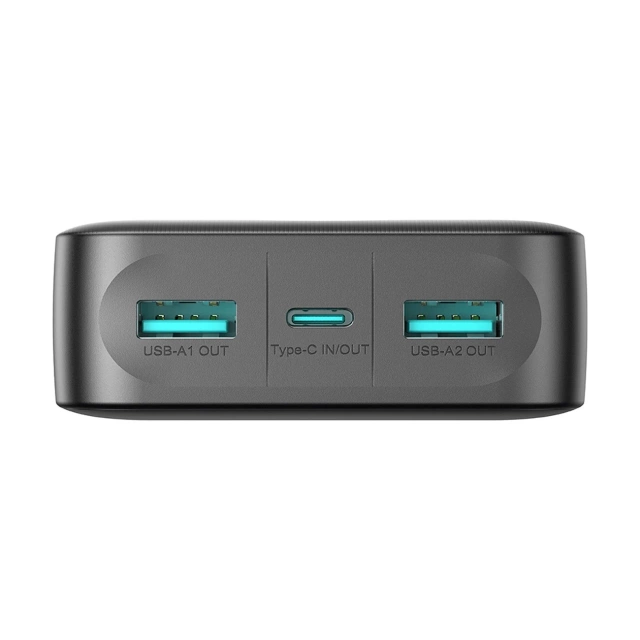 Powerbank Joyroom 20000mAh 2.4A 2x USB-A 1x USB-C - schwarz