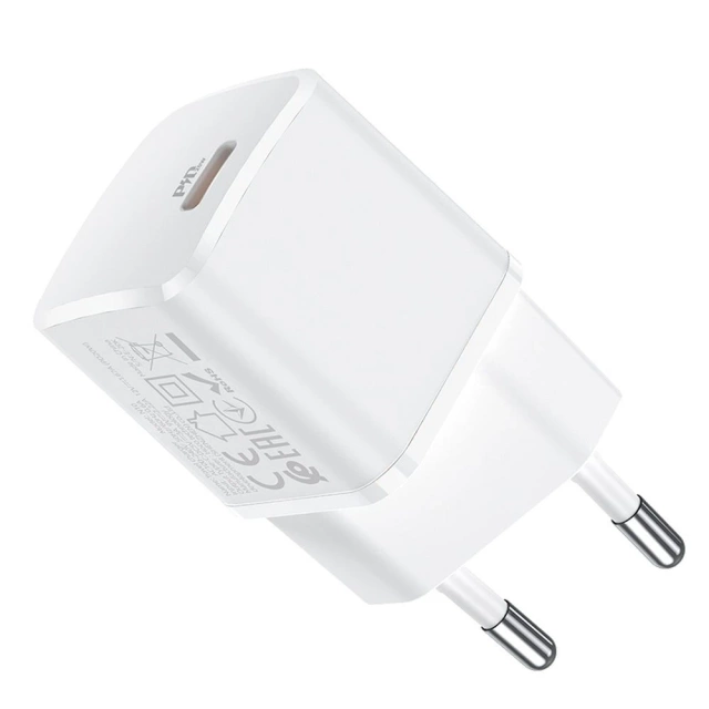 HOCO Type C PD 20W Wall Charger White