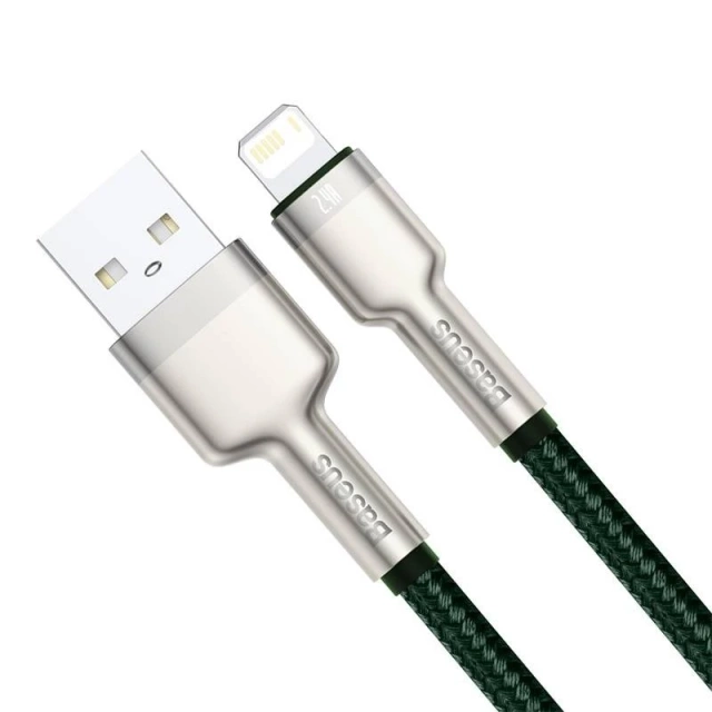 Baseus Cafule USB to Lightning cable, 2.4A, 2m (green)