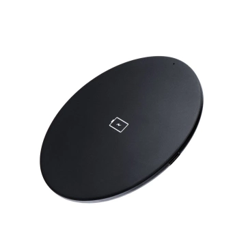 Індуктивний зарядний пристрій Forcell Qi 15W Quick Charge USB-C, тонкий, чорний