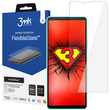 Ochranné hybridní sklo 3mk Flexible Glass 7H pro Sony Xperia 10 IV