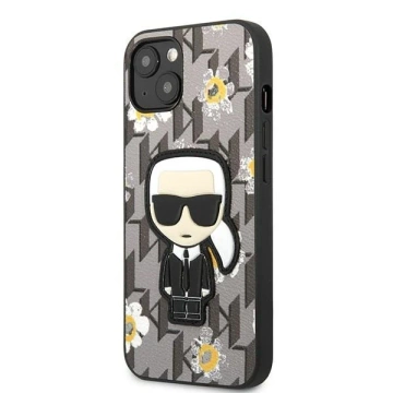 Etui Karl Lagerfeld KLHCP13MPMNFIK1 für iPhone 13 6,1" Flower Ikonik Karl
