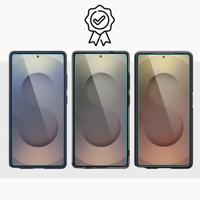 Panzerglas für Samsung Galaxy S25 Ultra Spigen Glas.TR EZ Fit HD 2er-Pack Klar