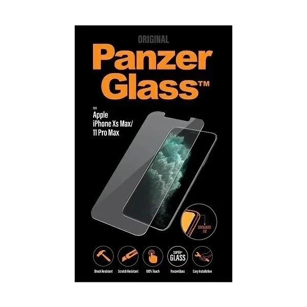 Tvrzené sklo PanzerGlass Standard Super pro iPhone XS Max/11 Pro Max