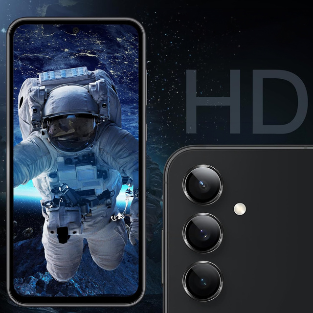 Sklo pro Samsung Galaxy S23 FE Camera Protector Lens 3mk Lens Protection Pro černý ochranný kryt