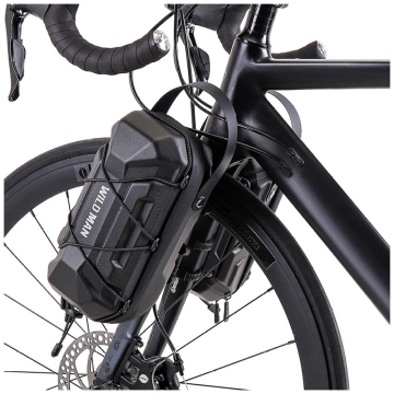 Чохол для самоката WILDMAN GD6X Plus 3L, сумка на раму, чорна, PU, EVA