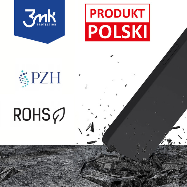 Etui do Apple iPhone 14 Plus - 3mk Hardy Silicone MagCase Graphite