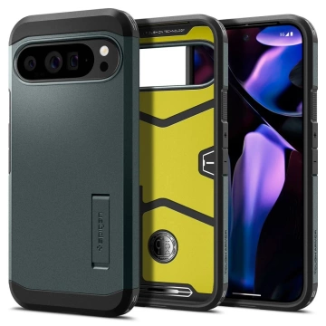 Etui Spigen Tough Armor для Google Pixel 9 Pro XL Abyss Green