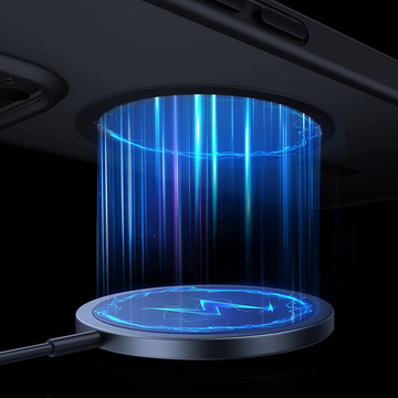 Etui Magmat MagSafe für Apple iPhone 14 Mattschwarz