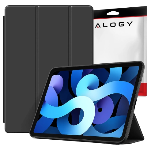 Pouzdro pro Apple iPad 10.2 9 Gen 8/7 2021/2020/2019 Smart Pencil Case Alogy TPU Kryt na tablet černý