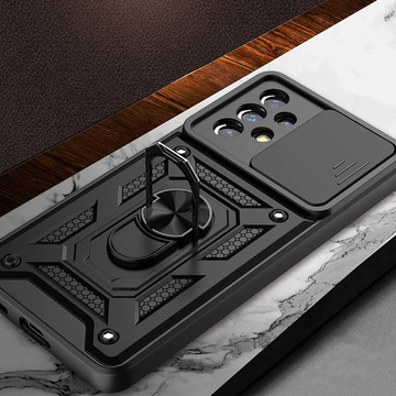 Púzdro Alogy Camshield Stand Ring Case s krytom fotoaparátu pre Samsung Galaxy A53 / A53 5G