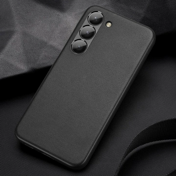 Dux Ducis Grit case for Samsung Galaxy S23 elegant cover made of artificial leather MagSafe black