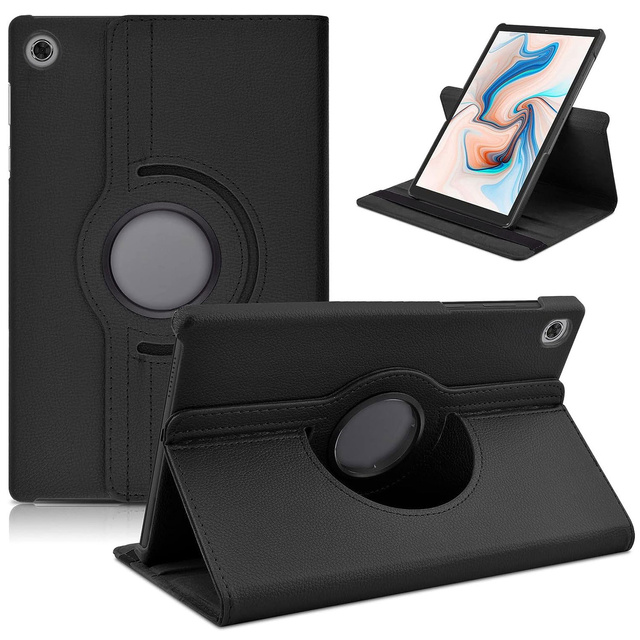 Чохол для Lenovo Tab M10 Plus 10.6 2022 3gen 3gen TB128XU TB125FU Case 360 Rotatable Alogy Black