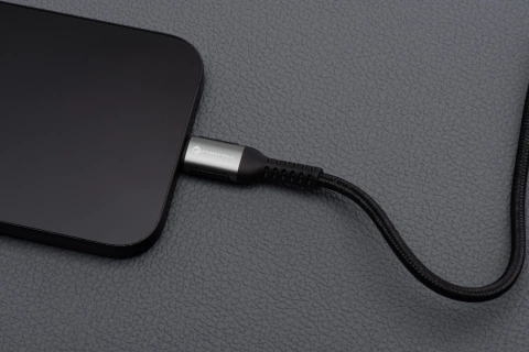 Prepojovací kábel USB-C do USB-C Forcell 240W 5A QC 4.0 PD nylonový 3m pre notebook Turbo
