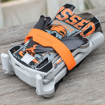 Ochranná rukoväť Guard Guard Ochrana vrtule Náramky na drony Alogy Wings pre DJI Mini 3 Pro Black &amp; Orange