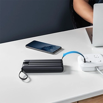 Powerbank Externá batéria (POWER BANK) VEGER C20 - 20 000mAh (Micro Type C Lightning 8-pin) čierna W2047