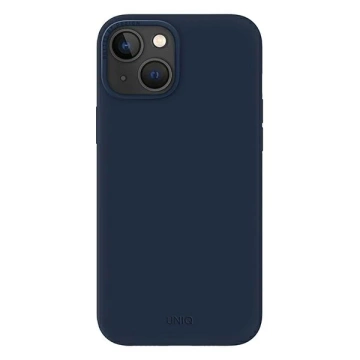 UNIQ etui Lino до Apple iPhone 14 6,1" niebieski/морський синій