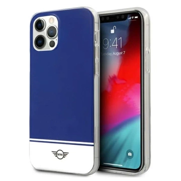 Pevné pouzdro na telefon Stripe Collection pro iPhone 12 Pro Max navy/navy