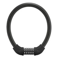 Zámok na bicykel Rockbros RKS570-BK s kombináciou - čierny