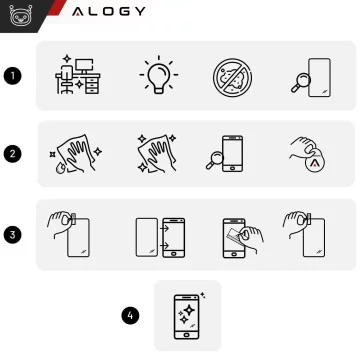 Tempered Glass for Apple iPhone 16 Pro Max Screen Protector 9H Alogy Heavy Pro ™️