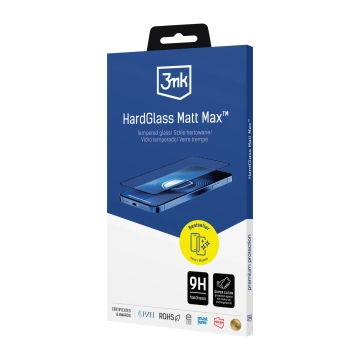 Mattes Panzerglas für Apple iPhone 14 Pro - 3mk HardGlass Matt Max