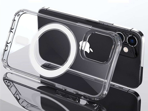 Ultra Slim Alogy Armor Case for Qi Chargers for iPhone 12/ Pro Transparent Qi Charger