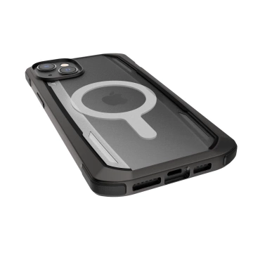 Raptic Secure Case pre iPhone 14 Pro s pancierovým krytom MagSafe čierny
