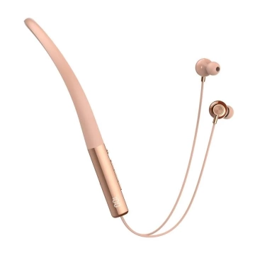 Бездротові навушники з шийним ободом LDNIO N01 Bluetooth 5.3 50h Рожеве золото