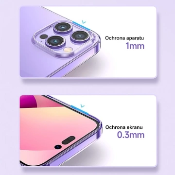 Etui USAMS Primary für iPhone 14 Plus 6,7" transparent IP14MYS01 (US-BH797)