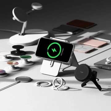 Etui für iPhone 16e Ringke Fusion Magnetic MagSafe Clear